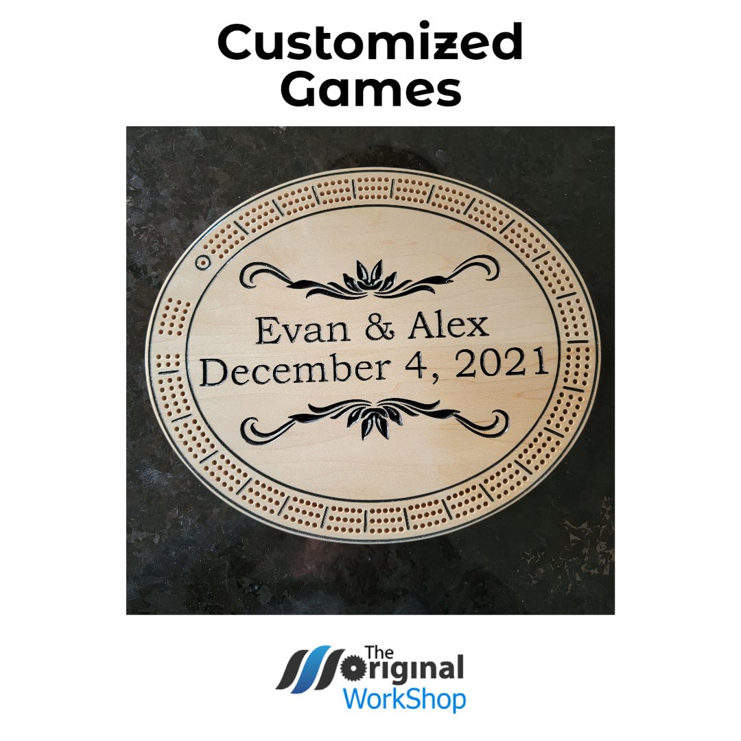 theoaworkshop's tweet image. We can help design all your customized game boards! Reach out to us today and see how we can create that perfect gift!

#cnc #cncwoodworking #cncrouterbits #entrepeneurs #smallbusiness #perfectgift #woodworking #yyc #calgary #alberta #yyc #gifts
