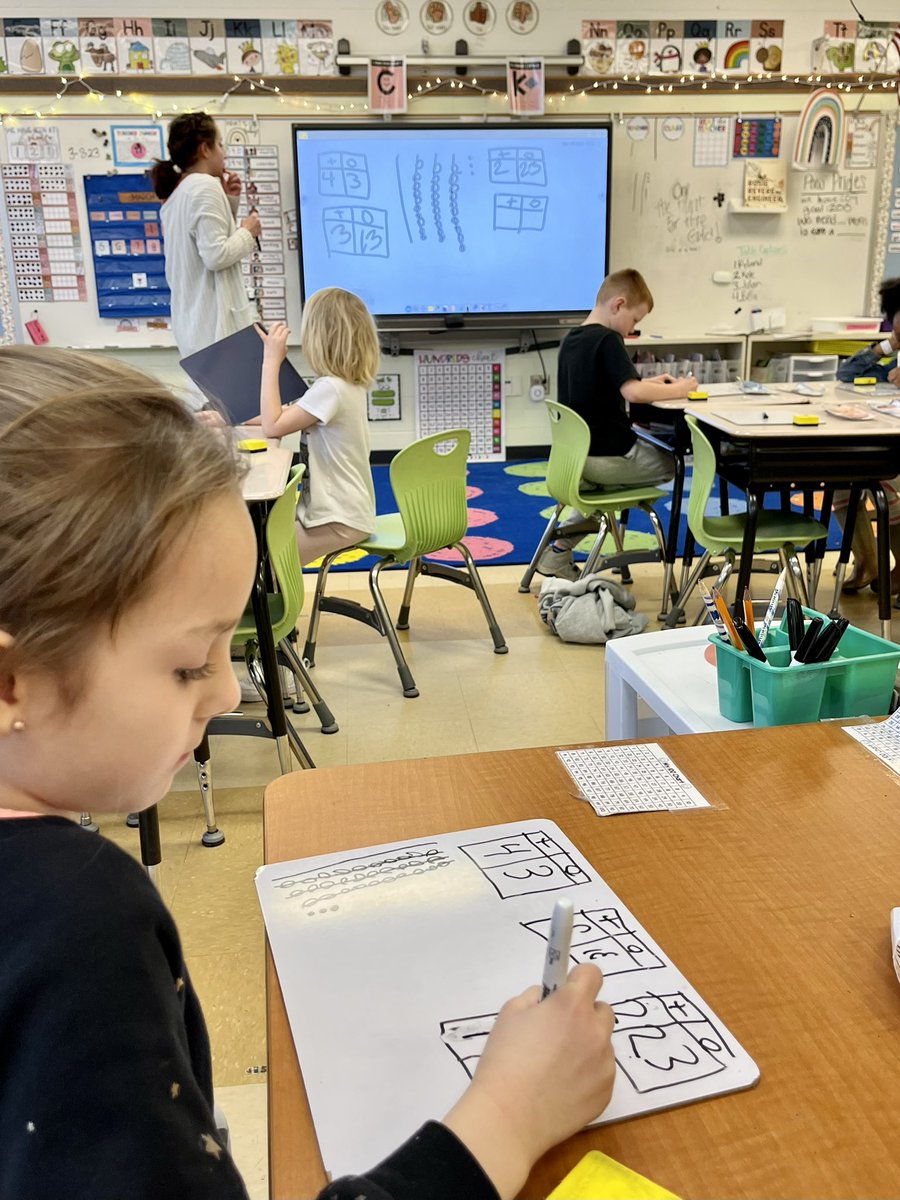 These @Hamilton_BPE Bobcats 🐾 are consistently practicing the routine of rigor and focus as they apply various mental strategies to solve challenging math problems. 📝 #EngageNYMath #CurriculumMatters #GrowingGreatness #LifeSkills @Hamilton_Instr