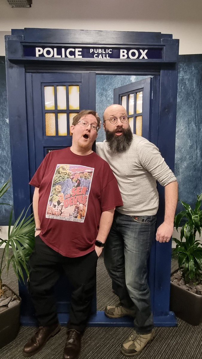 UncleBeard1978's tweet image. “Where are we this time, Doctor?”
“It looks like the Planet of the Bears.”
“You can just drop me off here for a while…” 
#Valiant2023