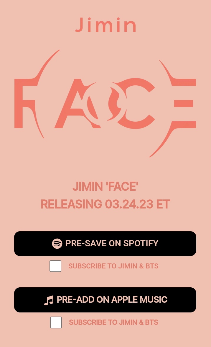 sugadboy's tweet photo. — No olviden que aún pueden pre-guardar el álbum en solitario de #JIMIN en Spotify y Apple Music:

(https://t.co/HE6XzMcjT7) https://t.co/cDibagNrpM