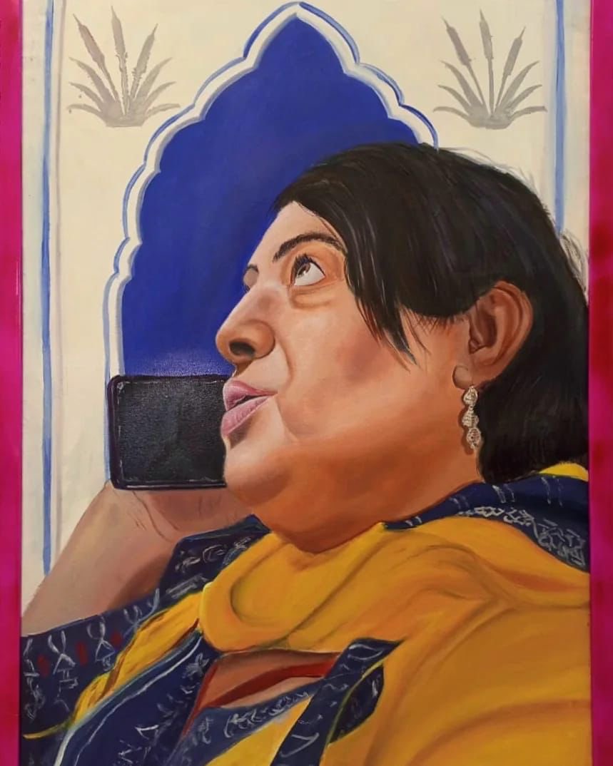 AuratMarchKHI's tweet photo. Amid growing violence &amp; discrimination against the transgender persons, community members have only themselves to look up to &amp; because of their collective experiences of trauma..

Featuring artwork by @Bubbleskhanum 

#TransRightsAreHumanRights 
#AuratMarch2023 https://t.co/UMnZeoOSk9