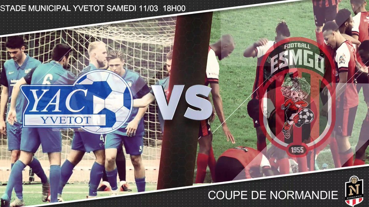 🔴⚫️COUPE DE NORMANDIE SENIOR🔴⚫️
Fin de match victoire 
ESM Gonfreville l'Orcher  Football    3.  Vs    2 Yvetot AC
🕦 18h00
🏟 stade municipal 
🥅 but miraoui 
🥅 samoura 
🥅 Mane

#footnormand #esmgo #CoupedeNormandie