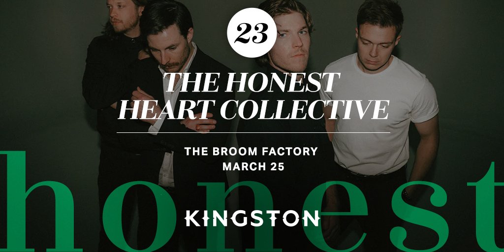VisitKingstonCA's tweet photo. #23 of #25 things to do in Kingston this March: The Honest Heart Collective https://t.co/roZ2UyjHHM https://t.co/WWoyTXuftg