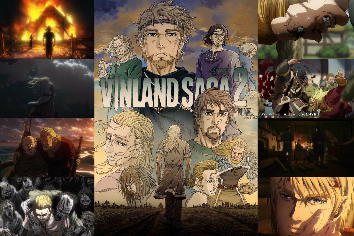 Vinland Saga World - Vinland Saga Season 2 Fanart ❤ Artist: @heledrawz  (Twitter)