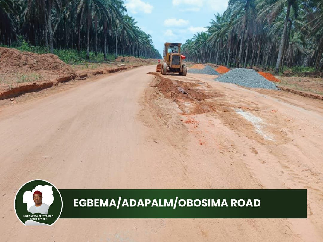 martinokorowu's tweet photo. The road projects which are being executed through the Imo State Oil Producing Areas Development Commission (ISOPADEC), will ameliorate the challenges experienced by the residents and commuters around the area. #HopeInImo https://t.co/623F60EFEx