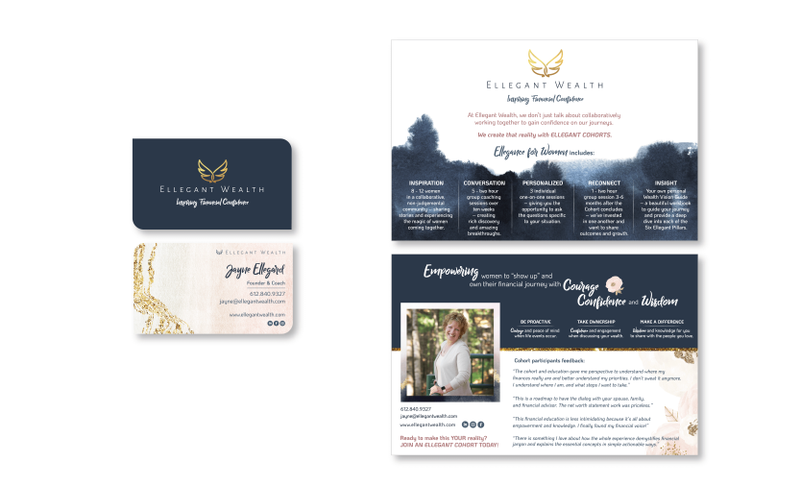 Nothing but elegance for #client Ellegant Wealth 💎 #clientlove #marketing #branding