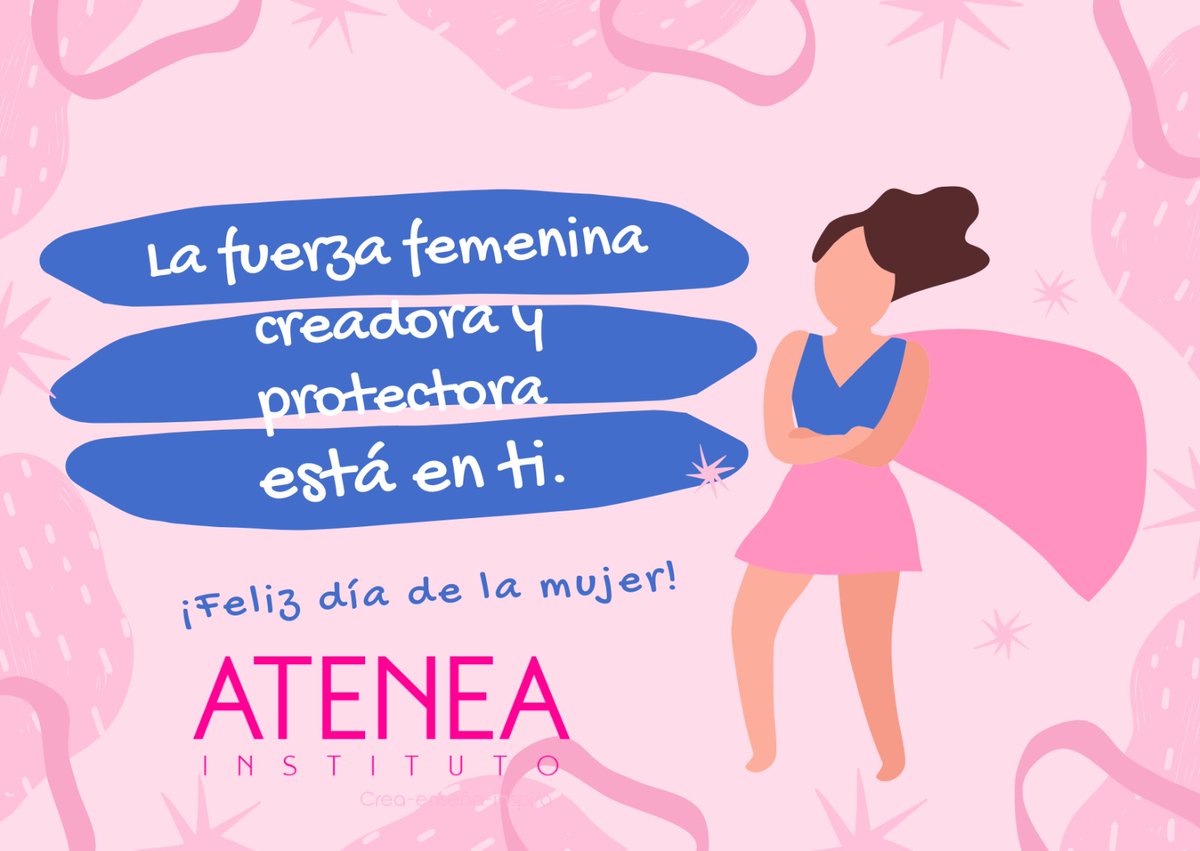 Educamos #Mujeres para #emprender seguros de que la fuerza creadora está en ellas. #DiaInternacionalDeLaMujer2023 #cosmetología #estéticaintegral.
