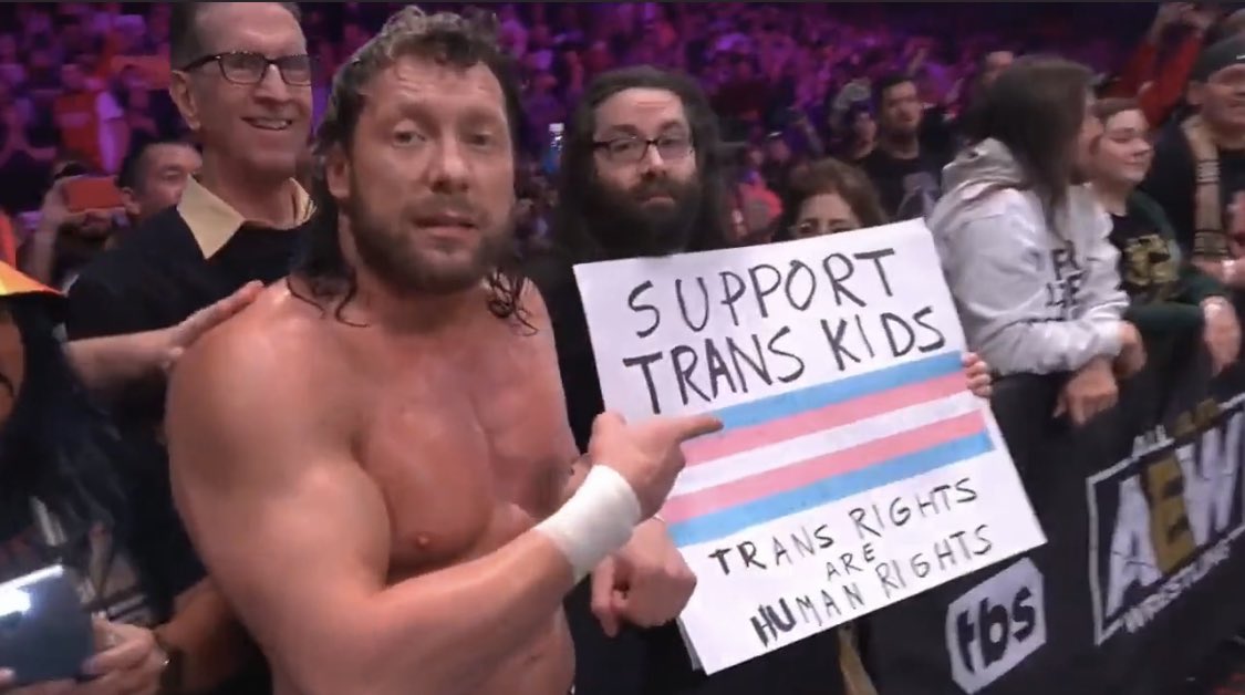 Regardless of what side you’re on they’re both equally based for this #AEW
