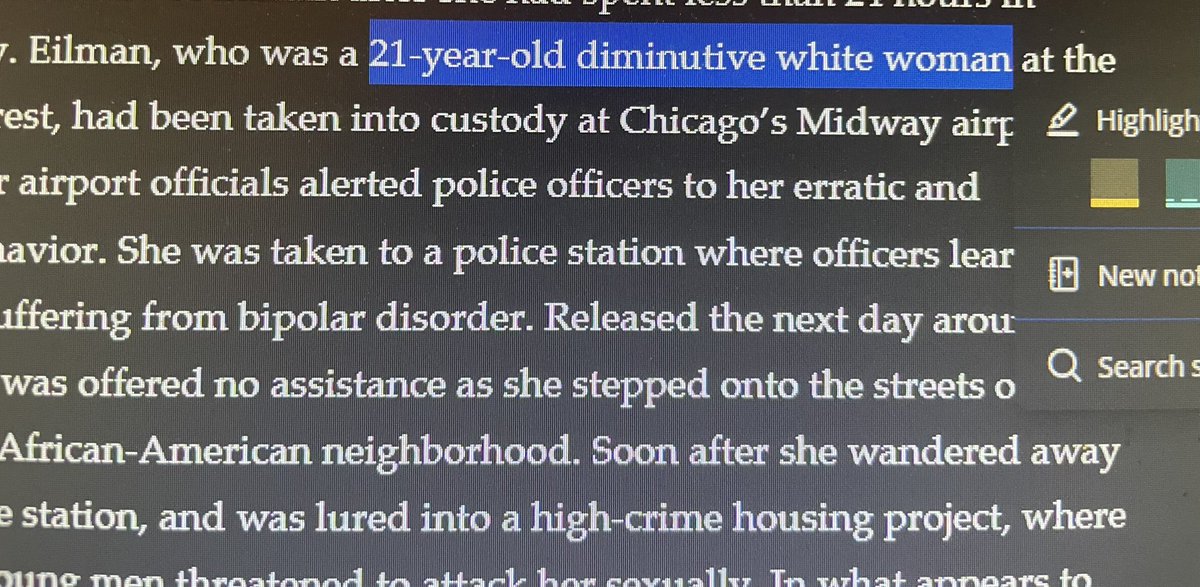 EmilyMarine18's tweet photo. This descriptive language in my textbook feels entirely unnecessary and more than a little racist https://t.co/XMnhw04pY4