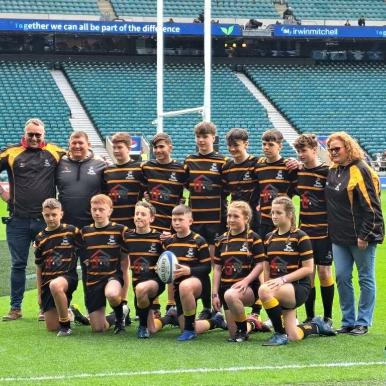 KCRFC1969's tweet photo. Maybe not quite the result England fans were hoping for, but what a day for our U14s!

You did the club proud 🖤🧡 https://t.co/l4gCj17It8