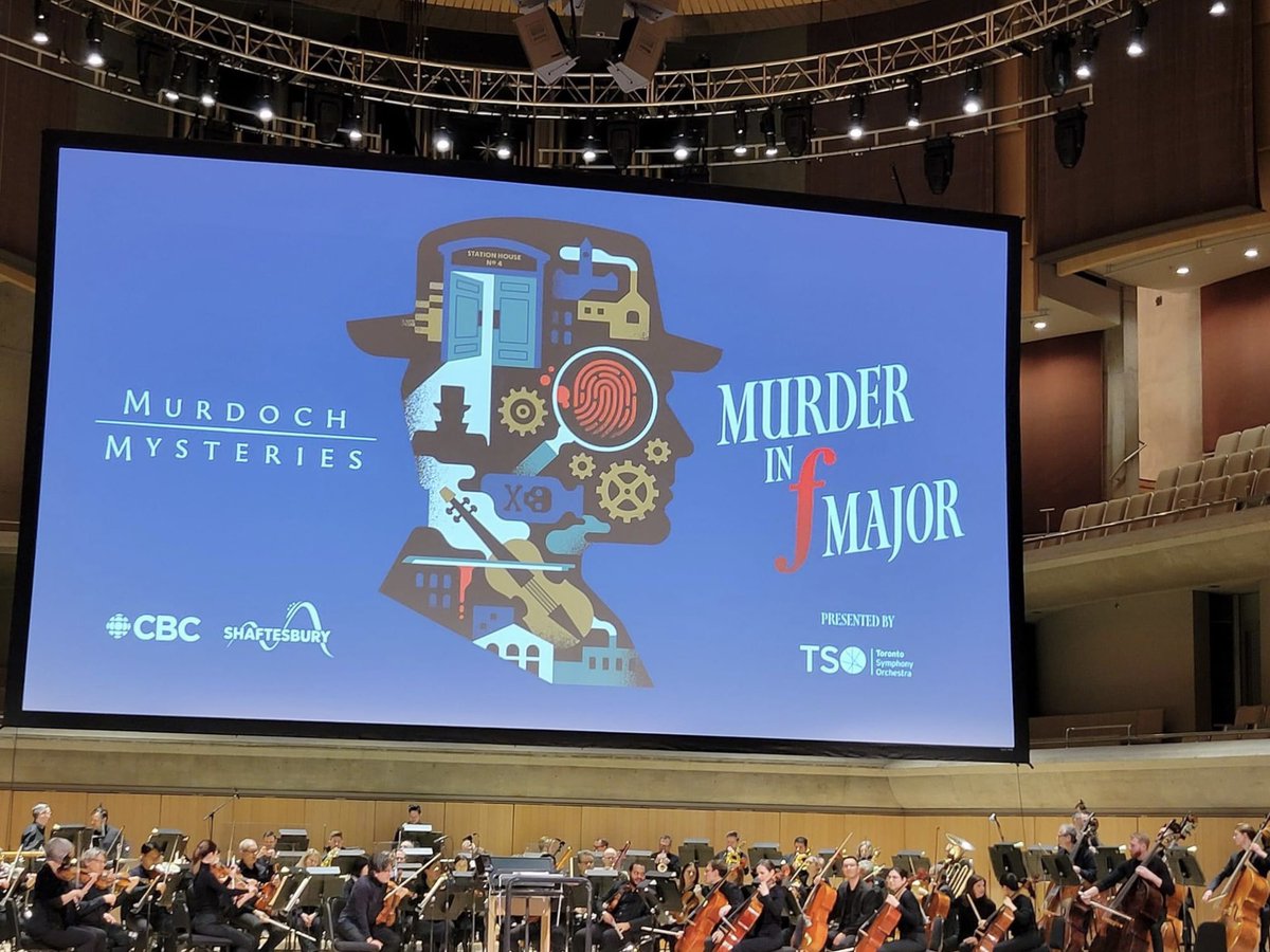 Last night at Roy Thompson Hall in Toronto. Part of the 100th anniversary of the orchestra. One more tonight