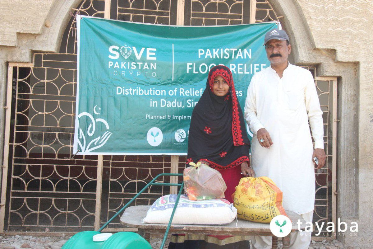 Our team also launched the first ever NFTs tied to real world humanitarian relief good natively on @OptimismFND. An intervention is currently underway on the ground that will reach 5k people.

x.com/Savepakistanor…