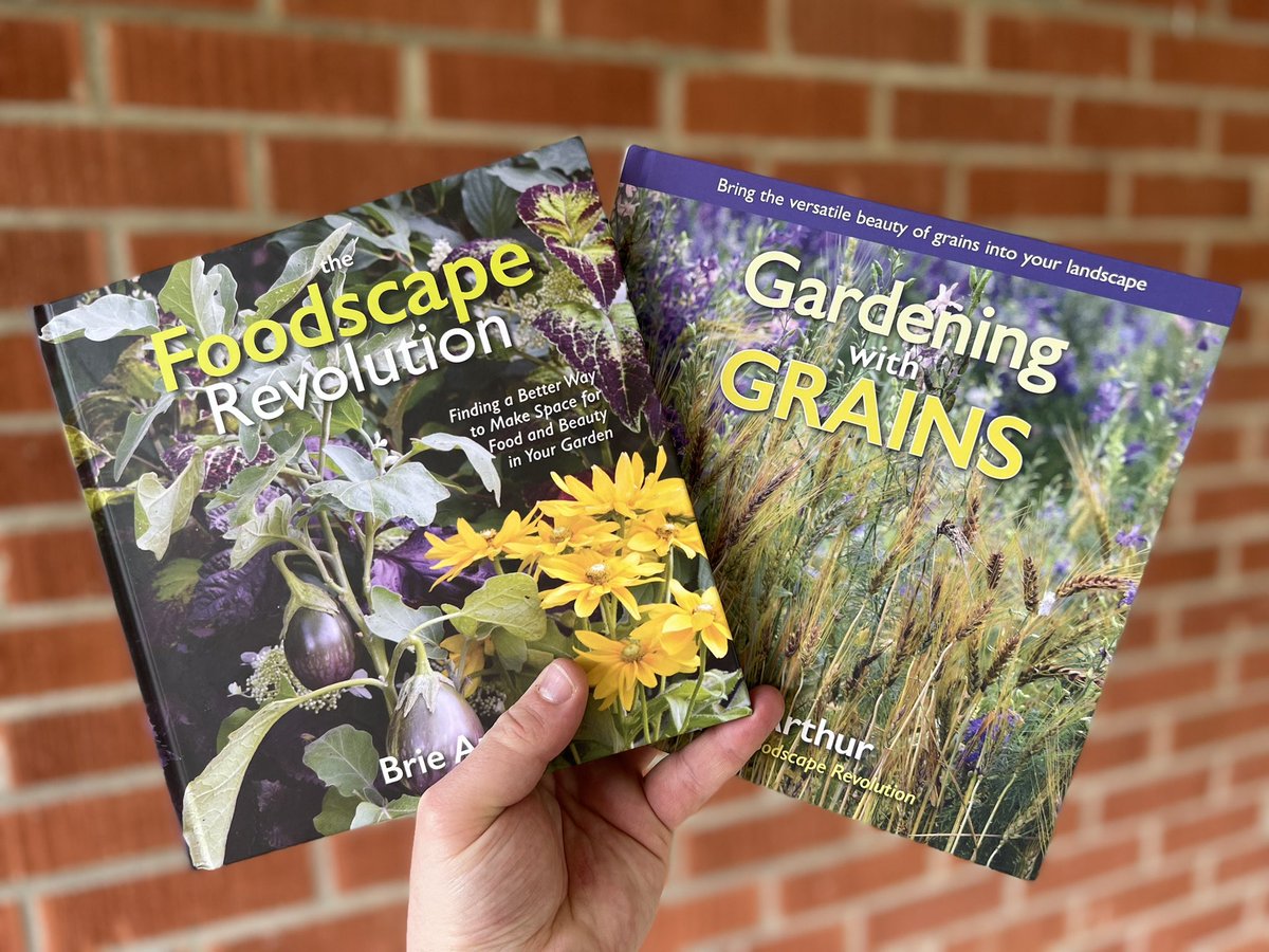 Enjoyed the opportunity to hear @BriePlantLady speak today and had to grab copies of her books! #springfever #gardening #raisedbedgardening #FarmLife