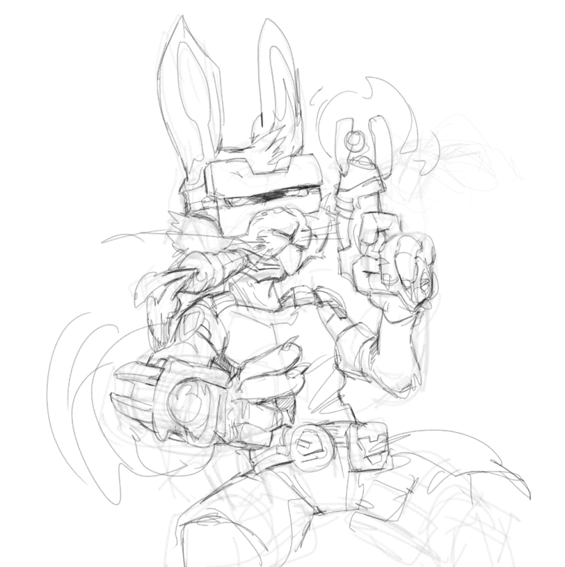 LootRabbit's tweet photo. My friend Red(actor) rabbit is a great bounty hunter! I idolize him for his endurance! All the pain he's dealt with and he still finds time for me as I adventure around space!

His Naughty Barrel Bar-ship is a heck of a place for heroes of all kinds!

(20 min warm up sketch) https://t.co/02THkIeFFG