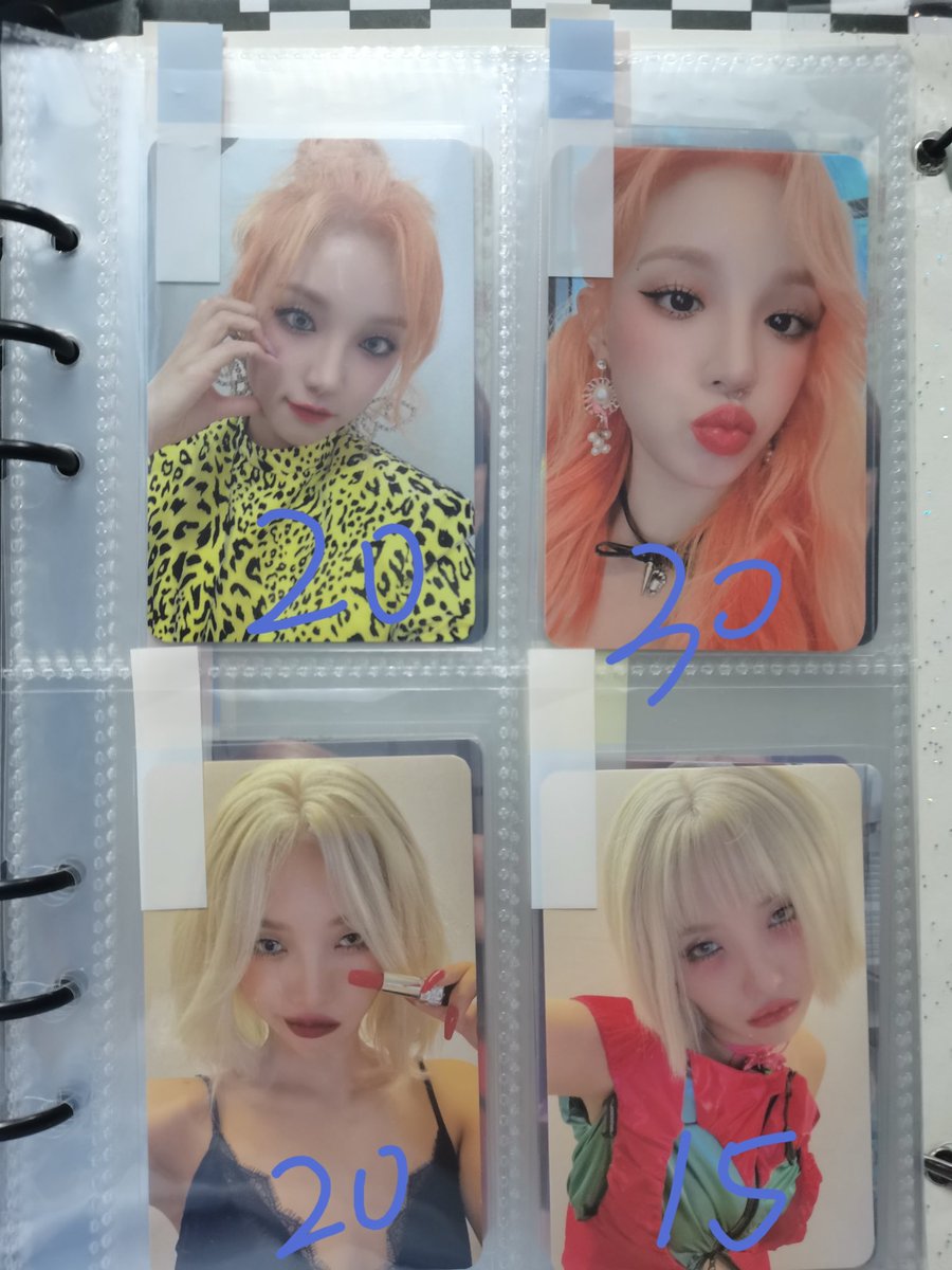 pptheb8's tweet image. Wts various gg photocard
Price stated in pic
Wan to sell fast can nego if take 2 or more pcs
All not onhand 
DM me to claim💖
WM 10 EM 8

#pasarblackpink #pasargidle #pasarstayc #pasaritzy