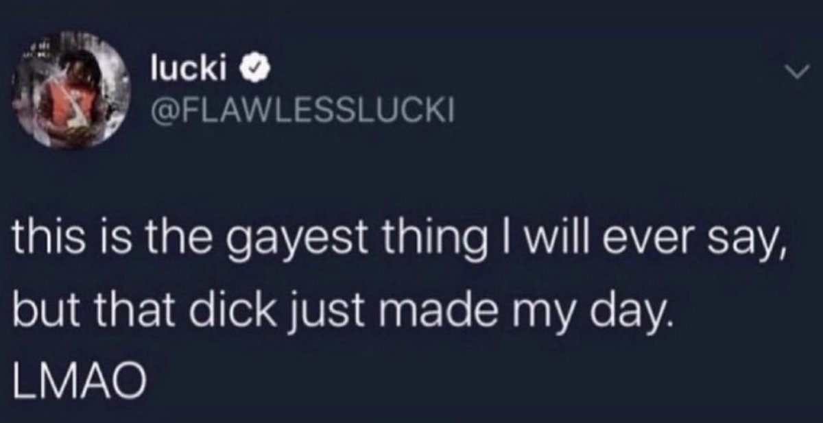 Iuhwalk's tweet photo. old lucki tweets are a goldmine https://t.co/uLaGGgrQm1