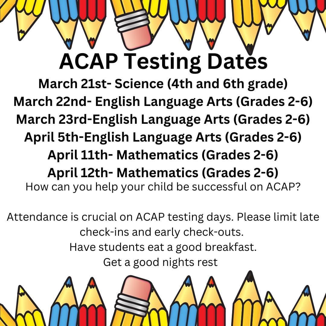 Robertsdale Elementary All-Stars students are busy preparing for the ACAP! #baldwinproud #BCPSHometownHero #AL-MTSS