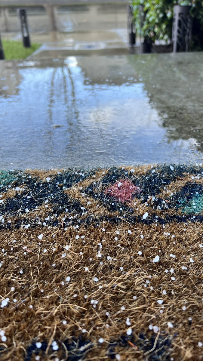 SagarParmar's tweet photo. @NWSBayArea Hail in Dublin/Pleasanton area https://t.co/6TT6TmNeWY