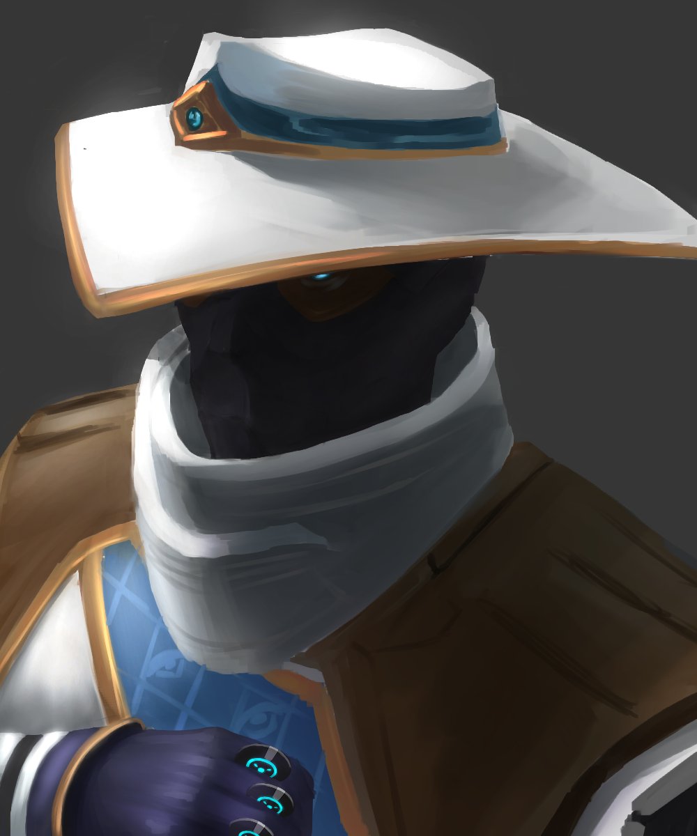 My Cypher one trick buddy  commissioned me a headshot sketch of #Cypher

#digitalart #digitalartist #ValorantArt #valorant #portrait #ArtistOnTwitter #artistontwt