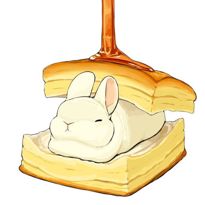 「動物 ホットケーキ」のTwitter画像/イラスト(新着)｜2ページ目