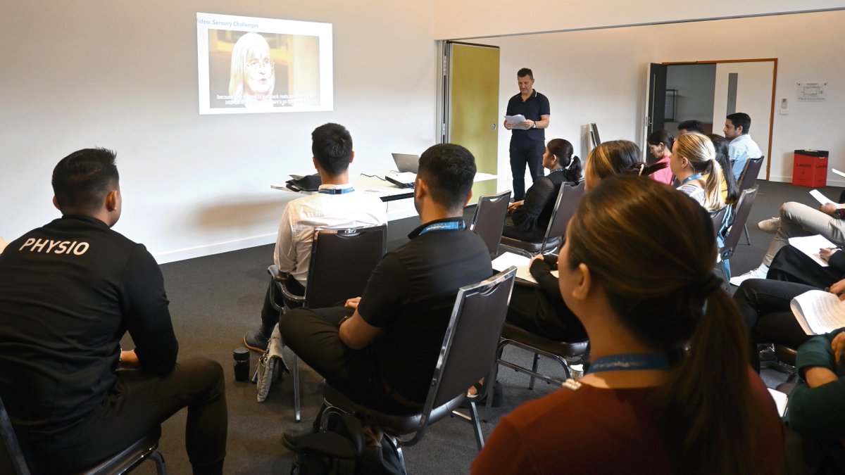 No two days may be the same when supporting someone living with dementia. In February we recently partnered with United Physiotherapy Group to lead a bespoke communication &amp; pain management education module for the allied health workforce. Contact us here: hubs.li/Q01DzPZF0