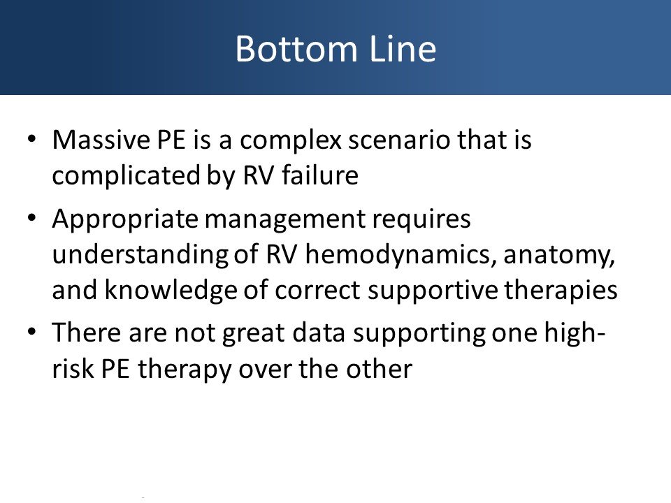 accpcardprn's tweet photo. Don't hold your breath! This week's PGY2 CE Spotlight was created by @rx_abby from @UKPharmRes. She synthesizes recent recommendations regarding PE management to highlight a lack of high quality data supporting one high-risk PE management strategy over another. #rxtwitter https://t.co/D2RJtmHp6U
