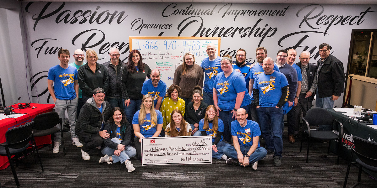 Thank you mid-Missouri for the record-breaking $260,013.89 Miracles For Kids Radiothon donation! This incredible outpouring of support will touch the lives of thousands of children and their families at our Children’s Hospital, and we can’t thank you enough! 

#muhealthcare