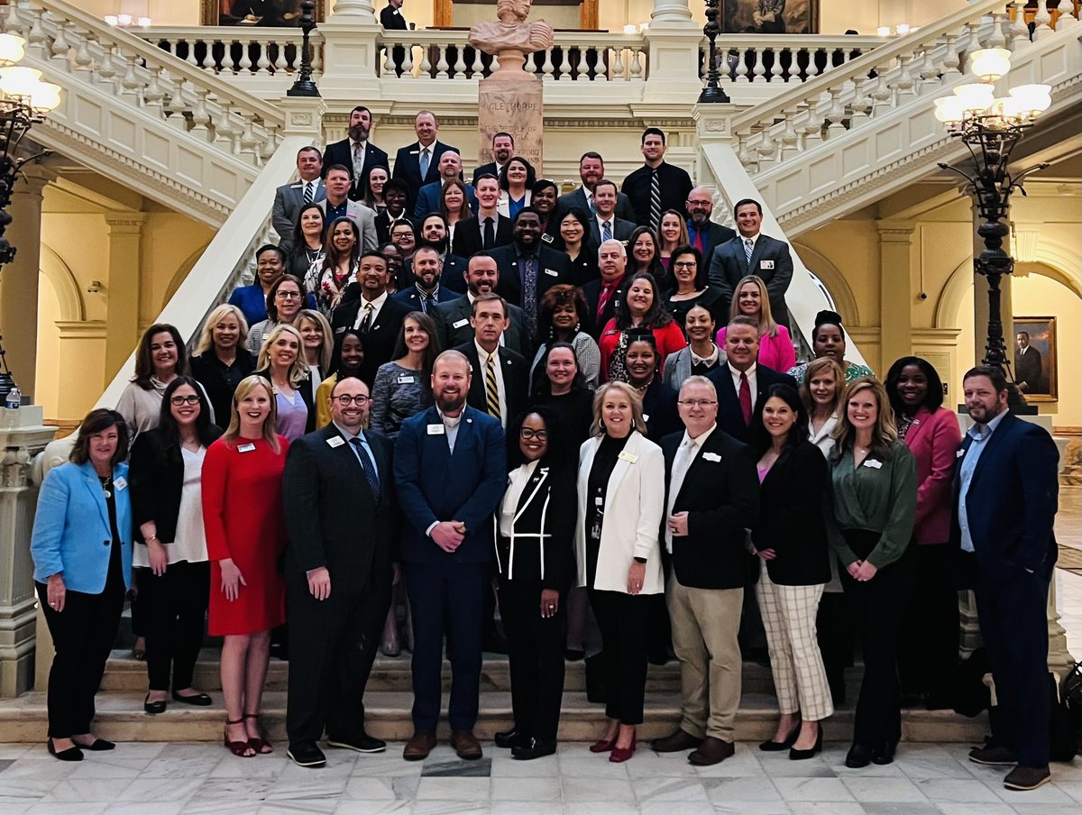 fcspathways's tweet photo. It was a great day at the State Capital for @GACTE’s Legislative Day! We are so thankful for our Forsyth delegation’s support of career and technical education. #fccollegecareer https://t.co/mlM5Lxm60P