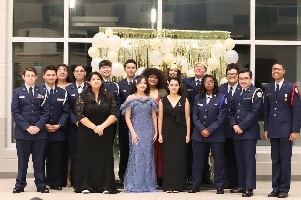 TX20103's tweet photo. What a mess! 🎉🥳

Our TX-20103, 2023 Military Ball was a hit! 

#onecorps #onefamily #afjrotc #militaryball #tx20103 https://t.co/jKUyTBMvAK