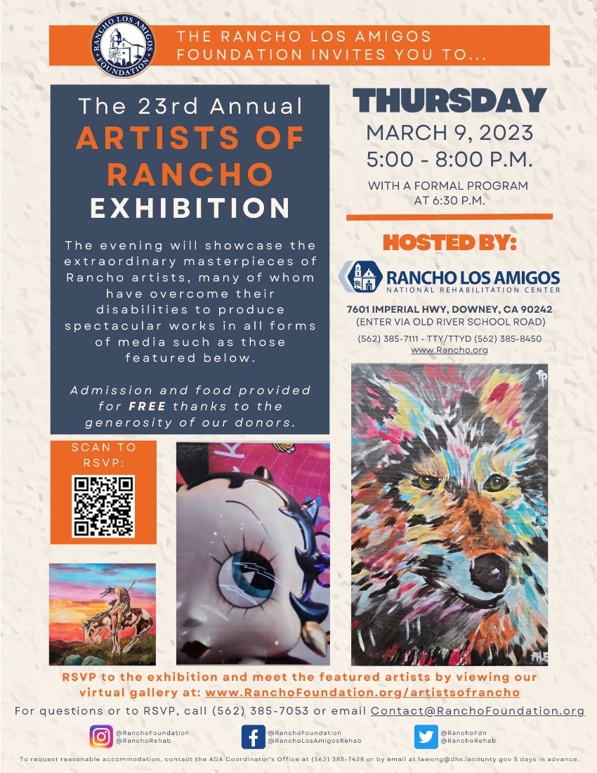 Rancho Los Amigos Foundation tweet media