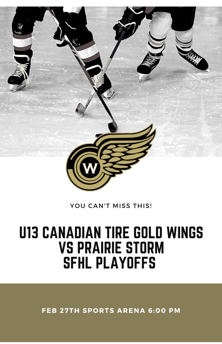 HockeyWeyburn's tweet photo. Playoff Hockey In town tonight, Both rinks! https://t.co/A2rLOtsgZ8