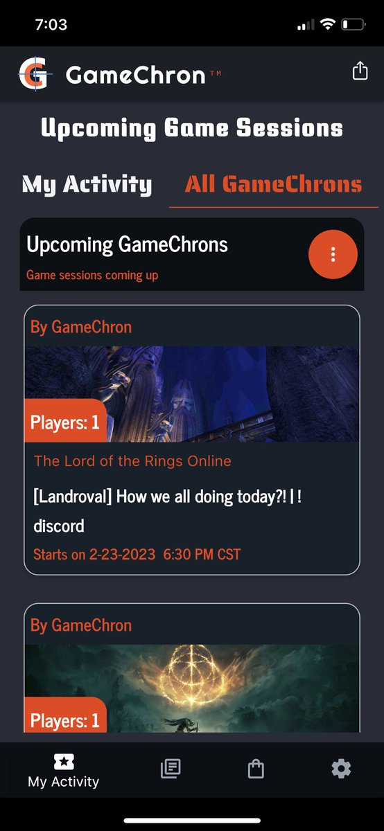We’re hard at work building an app for gamers by gamers! Making it easy to follow your favorite streamers and organize them into one calendar. #supportsmallstreamers #smallstreamer