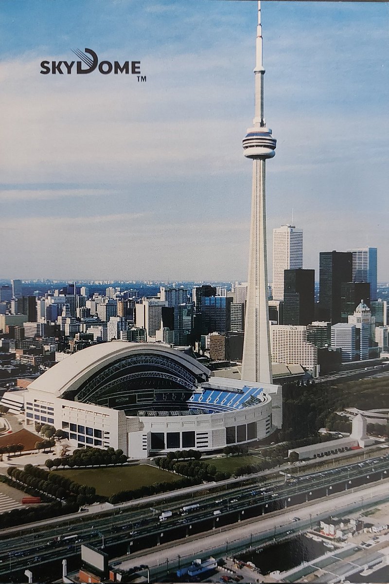TorontoPast's tweet photo. Hey Rogers.....it's called the (say it with me) SKYDOME!

What was a memorable game, concert, or event you attended?

On a good note, it's getting a $300M refurb instead of demolition. 

#skydome #torontopast #torontopostcard
#torontohistory #rogerscentre #bluejays #toronto https://t.co/Dp6qHoY7VQ