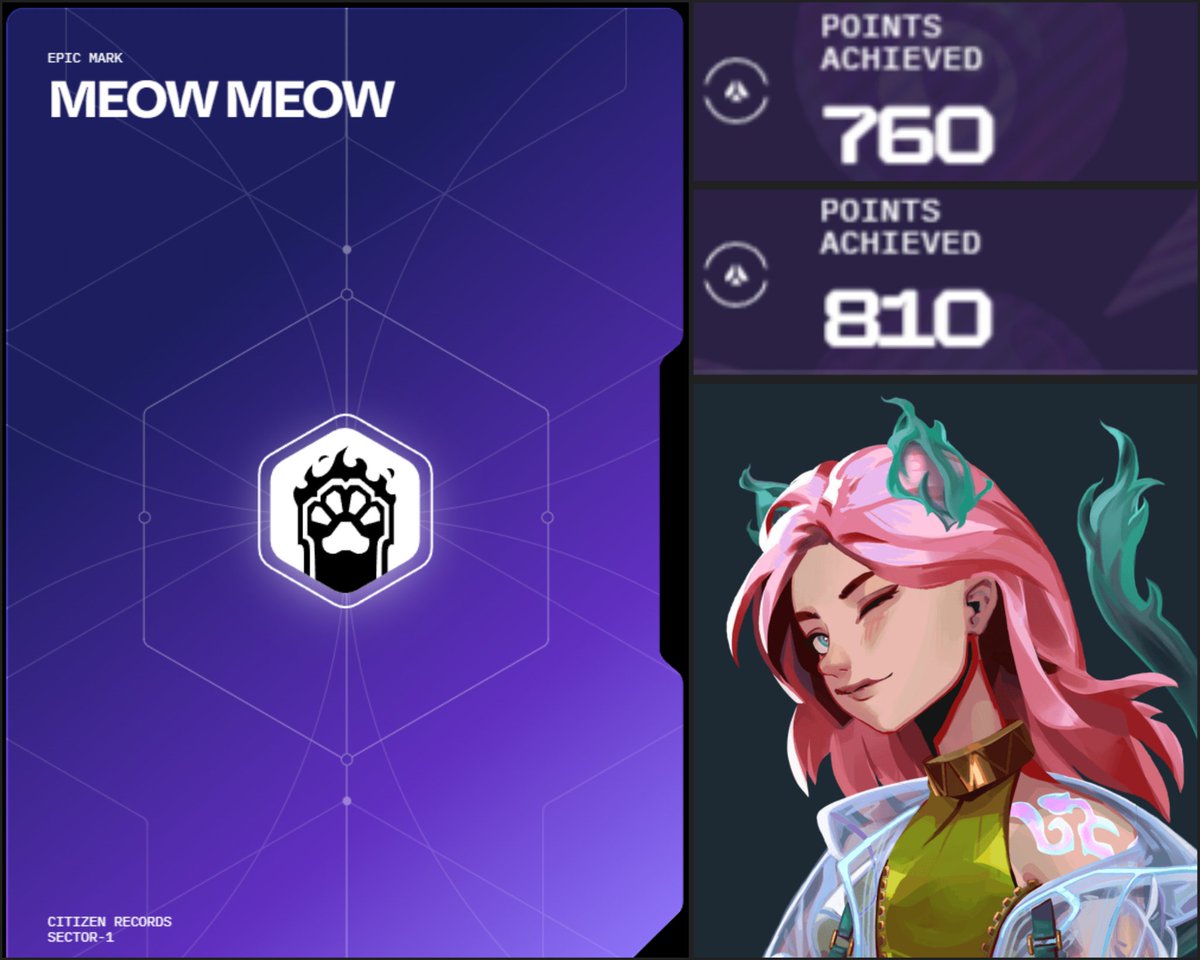 FiMoTW's tweet photo. ➕
【 成就達成:MEOW MEOW 】
身為一個愛貓人士怎麼能不解鎖喵喵成就
今天終於收集到了我第一隻有 OWO trait 的KPR
除了可愛之外還得到了50點積分✨
Get another 50 points ✨
Finally, I collected my first @KPRVERSE owo trait keeper. 😻
She's cute, isn't she?🥰
#KPR #KPRConnect https://t.co/PoNWEWzAkP
