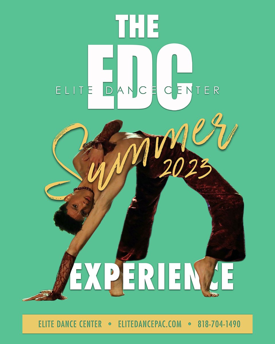 EliteDancePAC's tweet photo. Now presenting The EDC Summer 2023 Experience! ☀️ New camps, intensives, classes, and experiences await you this summer. Register to save your spot! See our full list of opportunities. → https://t.co/kaVf6DsLrk #dancecamps https://t.co/mpxkX3TisX