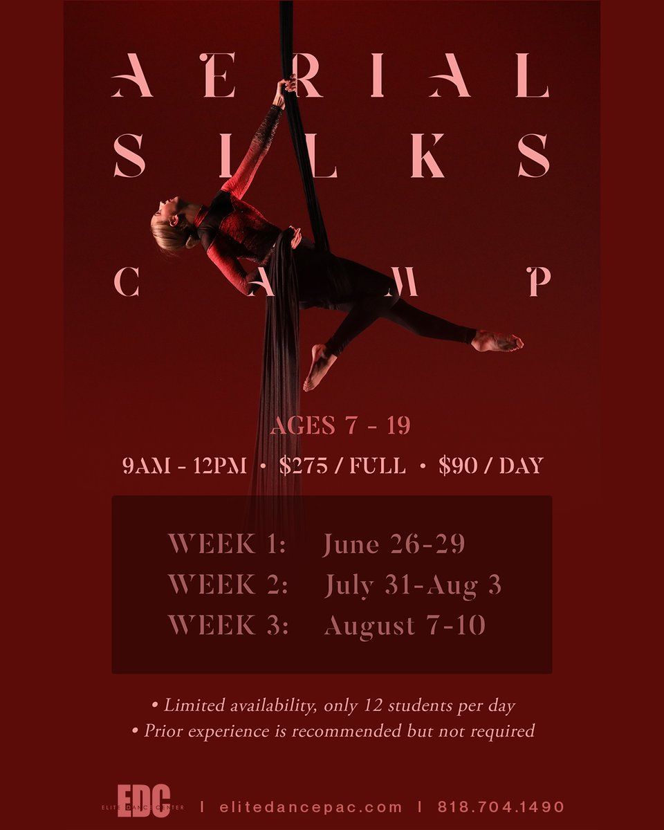 EliteDancePAC's tweet photo. Now presenting The EDC Summer 2023 Experience! ☀️ New camps, intensives, classes, and experiences await you this summer. Register to save your spot! See our full list of opportunities. → https://t.co/kaVf6DsLrk #dancecamps https://t.co/mpxkX3TisX