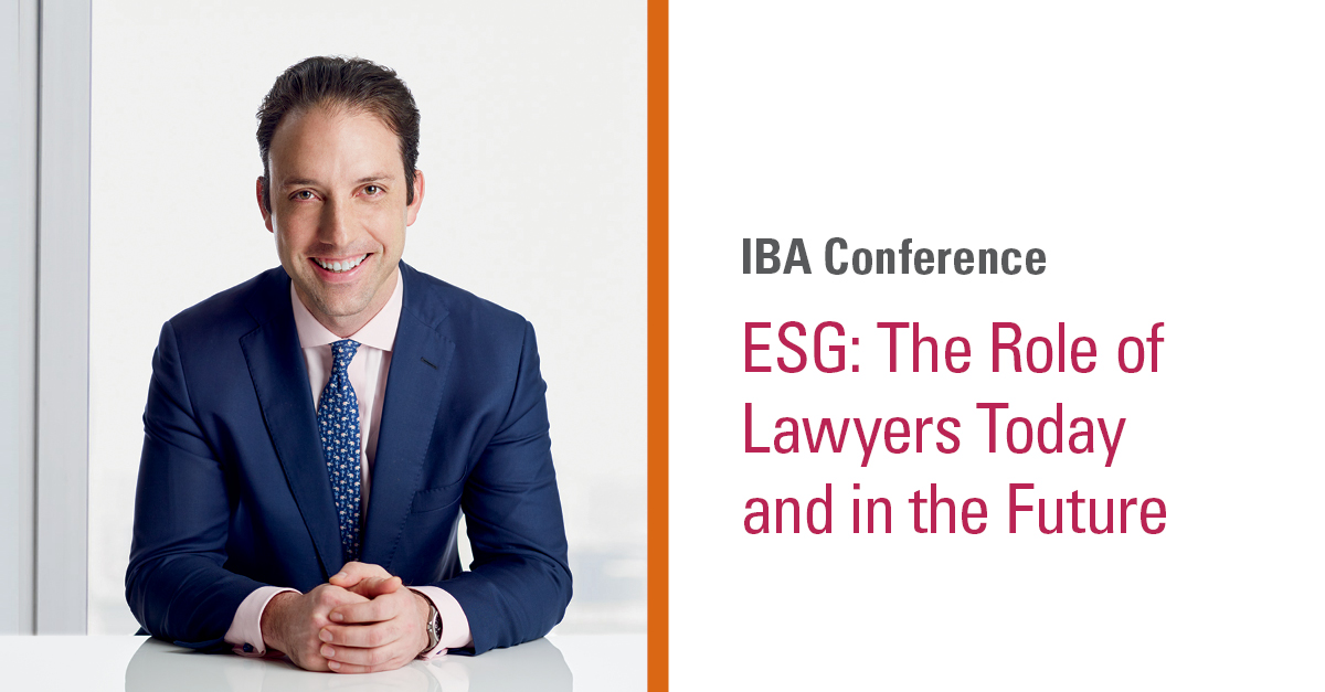 On February 28, Werner Ahlers will speak at the IBA Conference on “ESG: The Role of Lawyers Today and in the Future.” Learn more and register: ibanet.org/conference-det… #ESG #financialservices #SullCrom