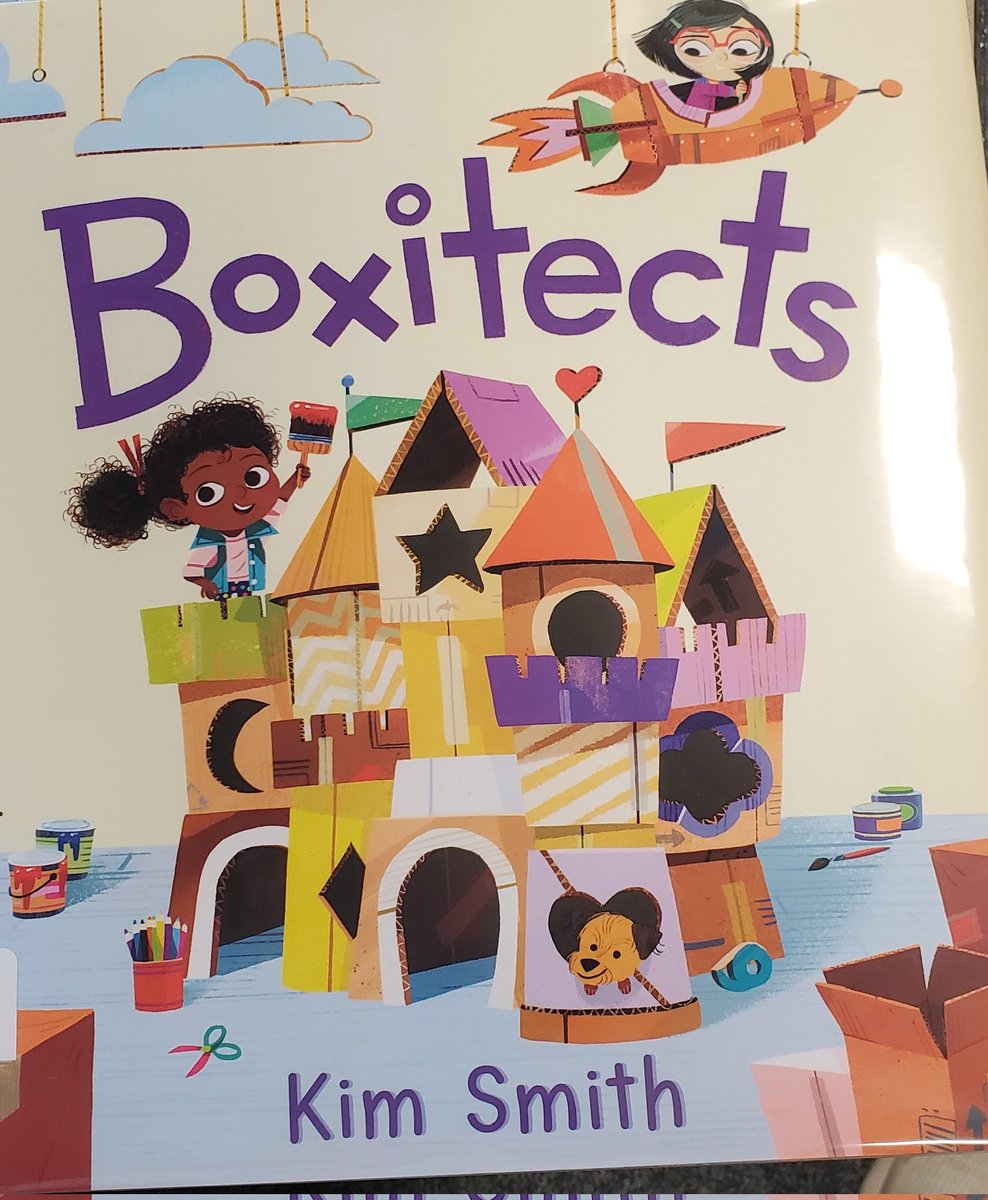 ReesLibrarian's tweet photo. Join Ms. Owens tonight at 7pm for @ReesStars Bedtime Stories! We are reading the Boxitects by @Kimdraws Kim Smith! @MireyaFromTX @KathyCherryAP #ReesReads https://t.co/lTySaxE9Ri