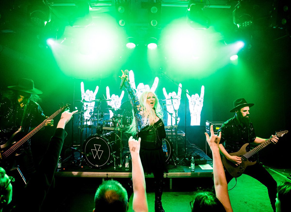 DarkSarahHQ's tweet photo. This Saturday ”Attack Of Orym” album release show vol 2 at Yo-talo Tampere, Finland 🔥sharing the stage with Shereign! Kai oot tulossa?! 😘 Tickets: https://t.co/TI7Npqjryu #darksarah #attackoforym #shereign pics by Marko Simonen from @ontherocksklubi https://t.co/cMJAFtLPvU
