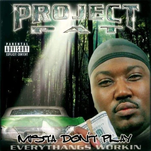 Sincerewitit_'s tweet image. Today in 2001, Project Pat dropped Mista don’t play. The production is top notch, the lyrics are top notch. If you ask me ima call it a classic.

#ProjectPat
#Mistadontplay
#Classic
