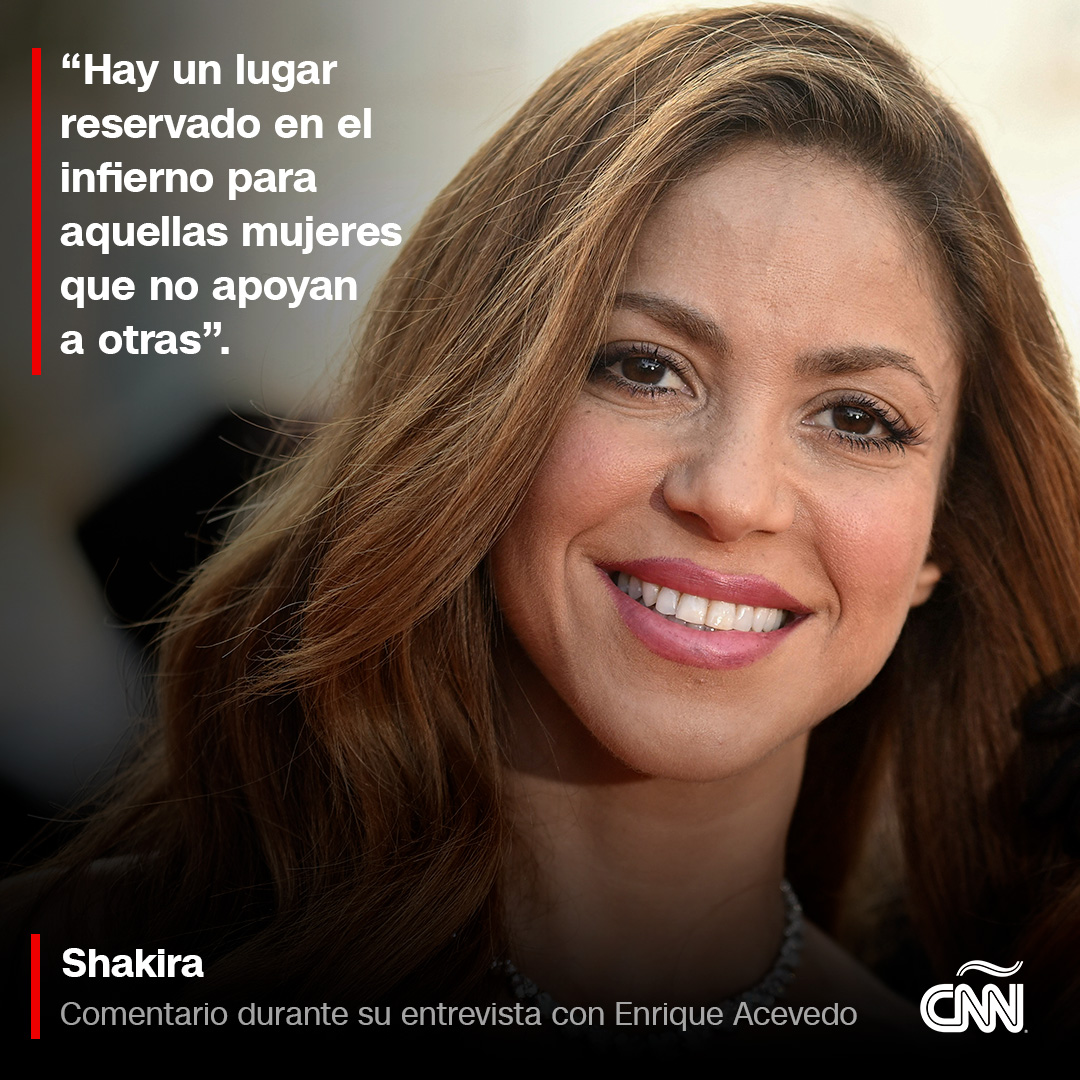 CNNEE's tweet photo. En una entrevista con NMás, #Shakira explica cómo su polémica colaboración con Bizarrap pudo haber sido impulsada por uno de sus hijos y envía un mensaje a las mujeres. Aquí los detalles https://t.co/H6HM5216Wi https://t.co/z9HywEnpWJ