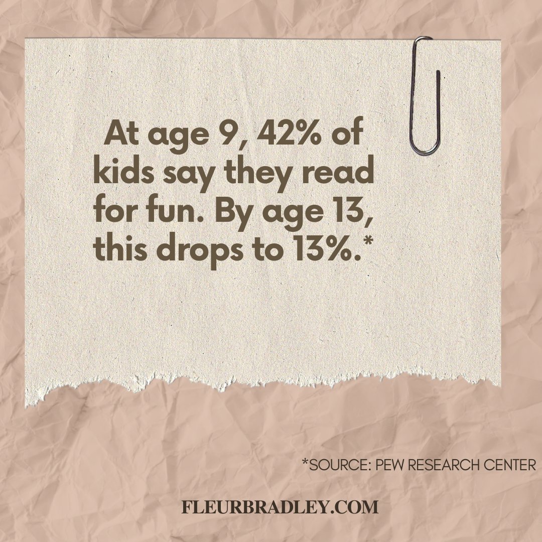 A1: I see a big drop in engagement around age 11/12. If we can get kids to see reading as a fun activity, I believe they'll keep reading into their teens. #MGBookChat #mglit #amreading #reluctantreaders #literacy