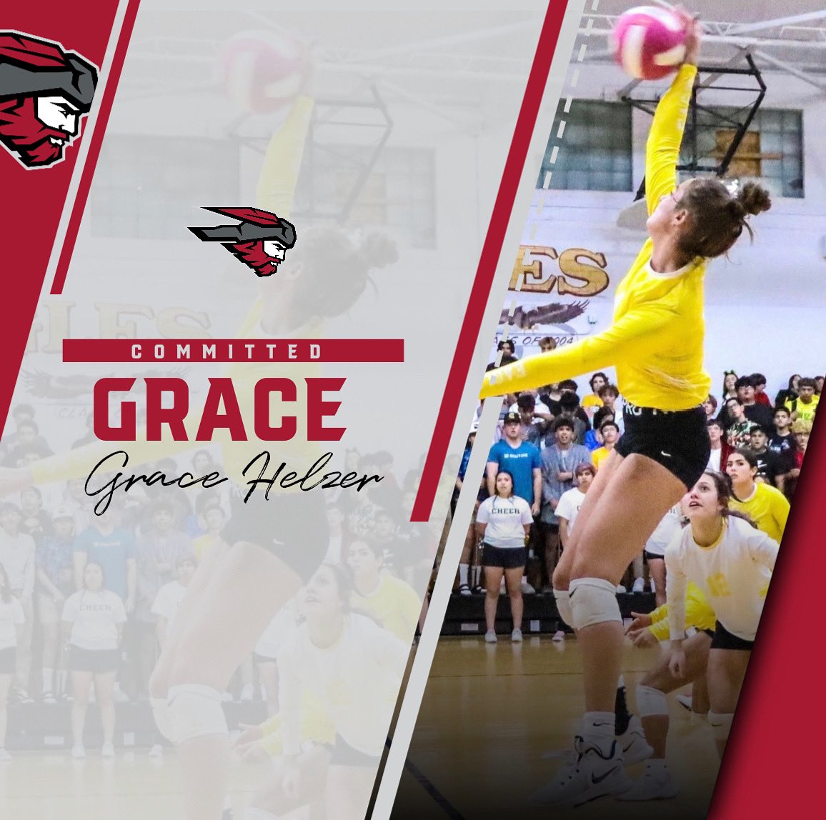 🚨Mountaineer Volleyball🚨
—
Please welcome incoming Freshman Grace Helzer! We are so excited to have you here in the fall! #makeitcount #goneers #2023 #OH