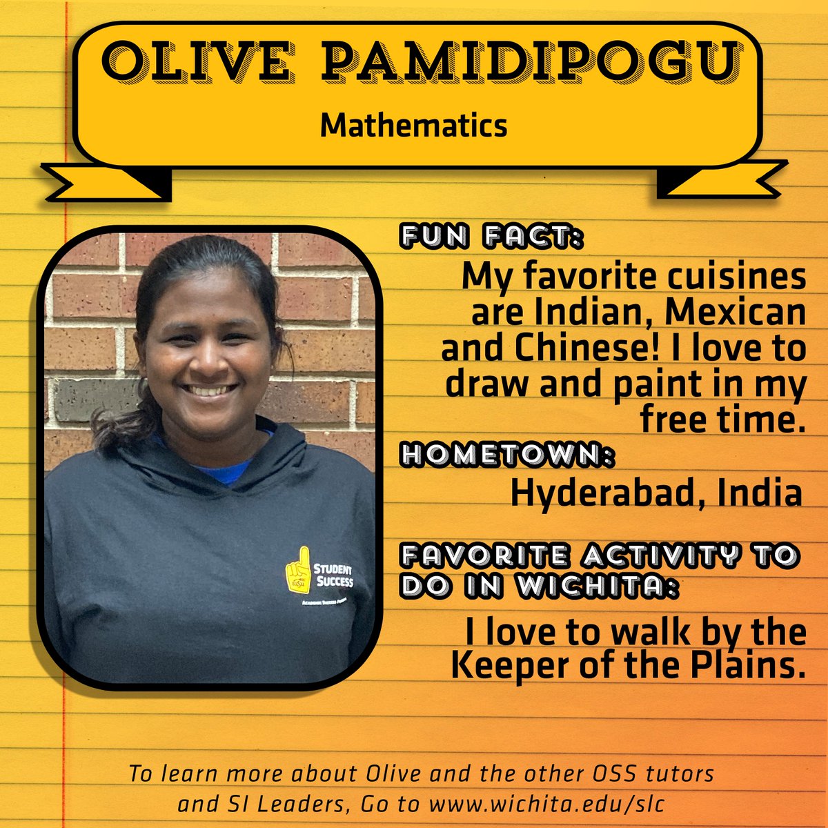 ShockerCenter's tweet image. Happy SI/Tutor Appreciation Week!🎉 As always we're giving a massive thanks to our Senior Team!  Where would we be without them? Backboneless, because they're the  backbone of the SLC.🦴Thank you so much for your dedication to the SLC.☺️ #wsuslc #appreciationweek #Shockersup