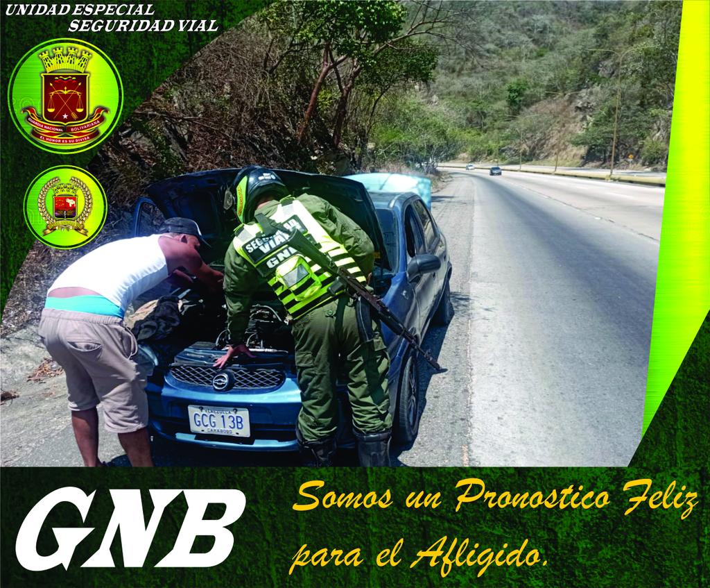 GNBunidad_vial's tweet photo. ⚠️SEGURIDAD VIAL⚠️
🛑La .@GNBunidad_vial se mantiene Activa en la #ARC de los estados #Aragua y #Carabobo, Garantizando Seguridad y Auxilio Vial a los usuarios de tan importante arteria vial.
#GNB #UESV
@GNBCmdtGral
@GnbGaranteDePaz
#27FRebeliónAntimperialista https://t.co/UZYFowxqpy