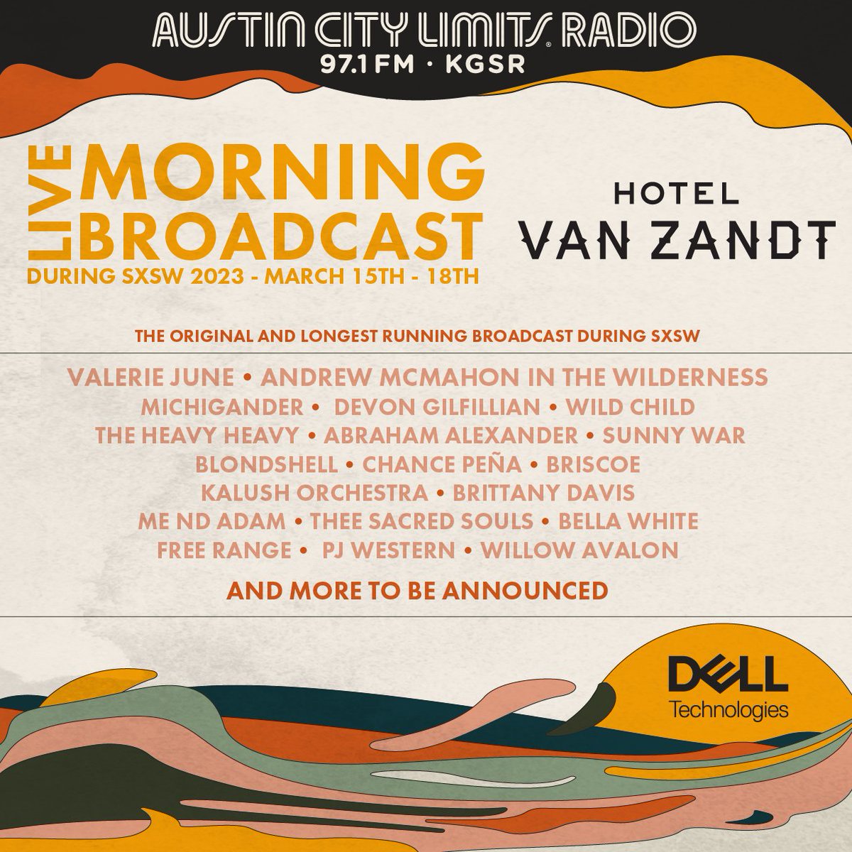 Our Live Morning Broadcast for SXSW is back! 
A $5 donation to <a href="/MakeAWish/">Make-A-Wish America</a> gets you into our exclusive live show and interviews! ☀️ 
Presented by <a href="/DellTech/">Dell Technologies</a>. Supported by our friends at <a href="/Specs1962/">Spec's</a>, <a href="/MyABCTexas/">ABC Home & Commercial Services</a>, <a href="/USArmy/">U.S. Army</a> and <a href="/RichardsRainwtr/">Richard's Rainwater</a>. 
More info here: bit.ly/41IbrRd