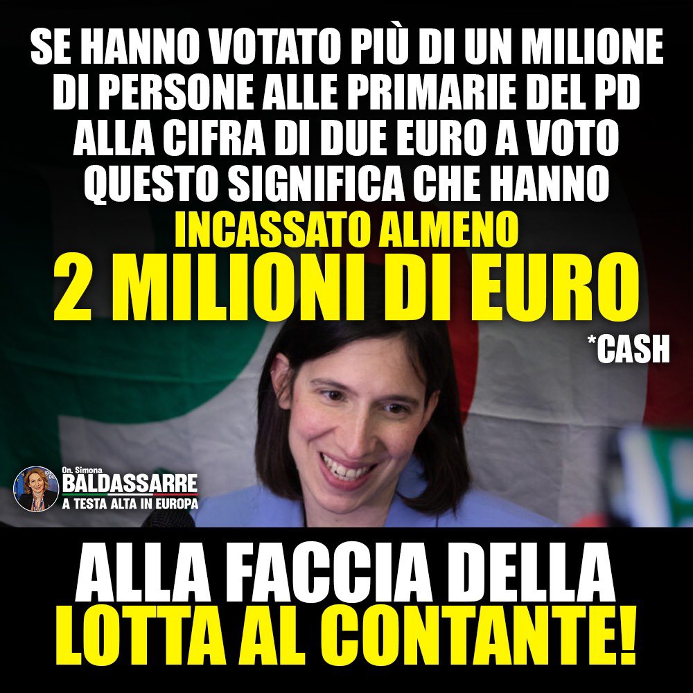 Questa è matematica (e anche un po' incoerenza) ...