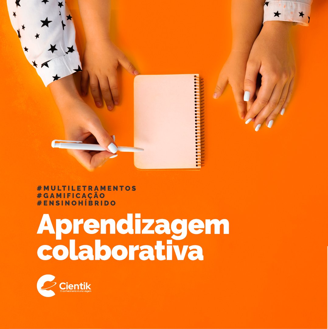 cientik's tweet photo. 📝Aprendizagem colaborativa é a chave para o sucesso educacional!

🔶Acreditamos que trabalhar em equipe é a melhor maneira de atingir o conhecimento e o crescimento. https://t.co/biMw95Vfd3