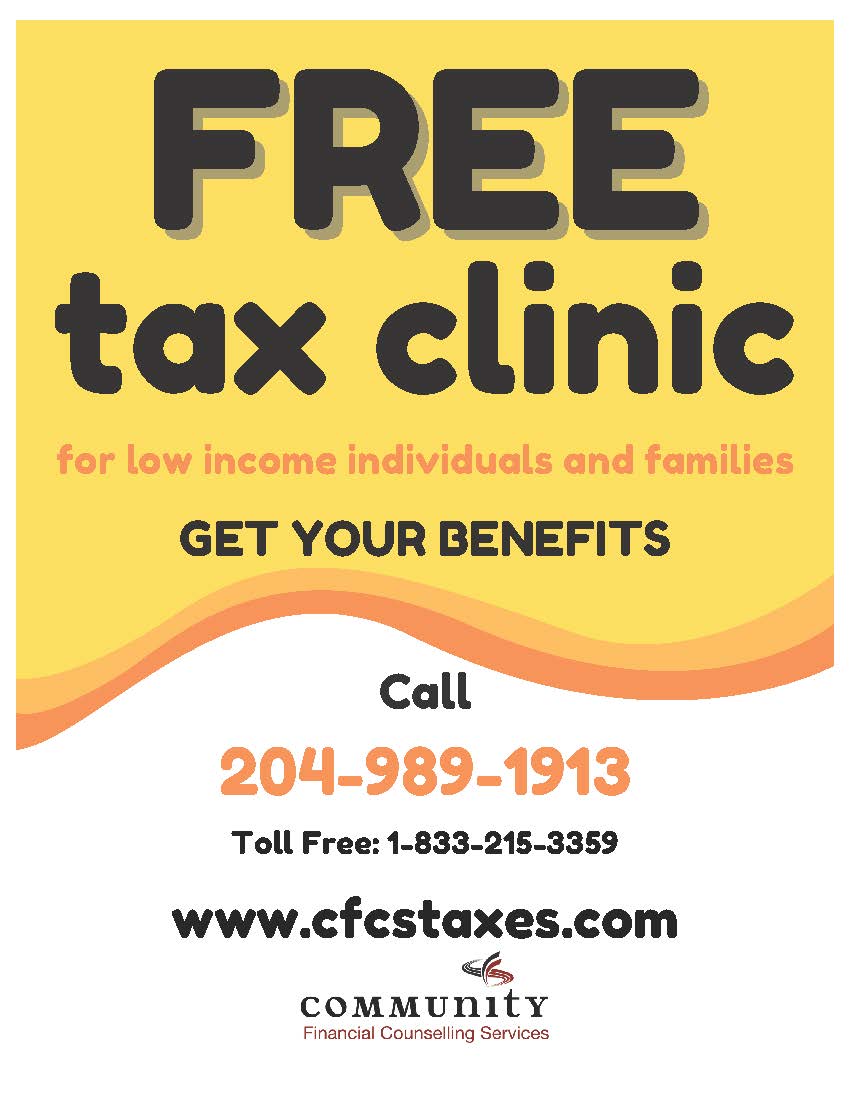 Cfcsmb's tweet photo. We are now open at Norquay for the tax season. Hours of operation are Monday to Friday 9:00am to 2:30pm or until capacity is reached. for more information please visit https://t.co/pSVPwGpK4q or call 204-989-1913 https://t.co/WuYL08kQES