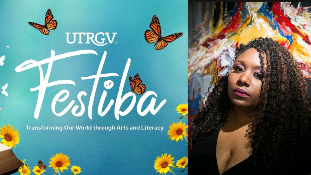 UTRGV_mfa's tweet photo. 🔜 Tonight at 6pm we have a special writing workshop @utrgv Edinburg led by San Antonio Poet Laureate Andrea Vocab Sanderson 📖❗️
An in-person event in the Borderlands Room EEDUC 3.204 (Education Complex).
#Festiba 🦋 https://t.co/HONJAIhFTU